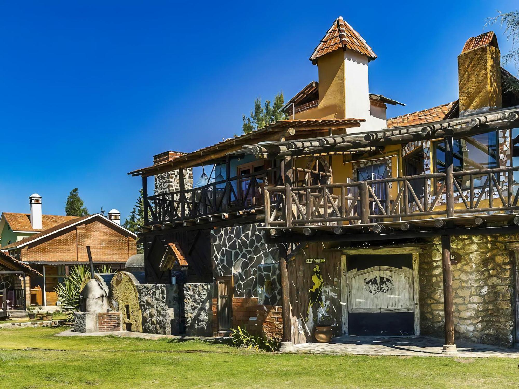 Cabanastresjoyas Huasca de Ocampo Exteriör bild