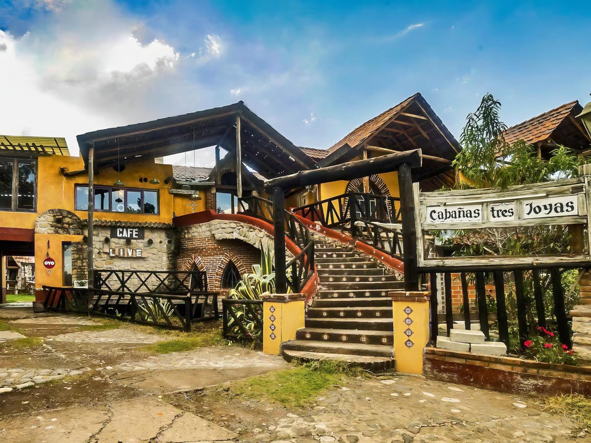 Cabanastresjoyas Huasca de Ocampo Exteriör bild